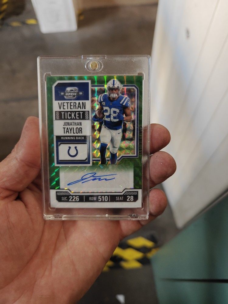 Jonathan Taylor Veteran Ticket Auto