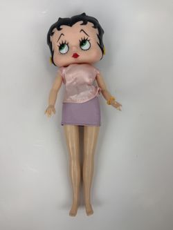 Vintage Betty Boop Doll - Pink Outfit