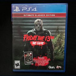 Friday The 13th Ultimate Slasher Edition PS4