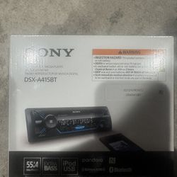 Sony Car Stereo 