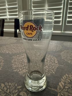 Hard Rock Pilsner & Pint Glasses