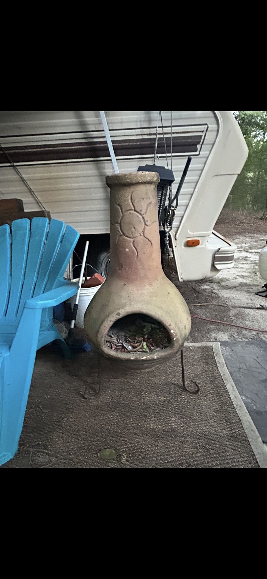 Very Nice Fire pit With Stand