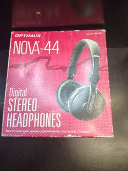 Optimus Nova-44 Digital Stereo Headphones