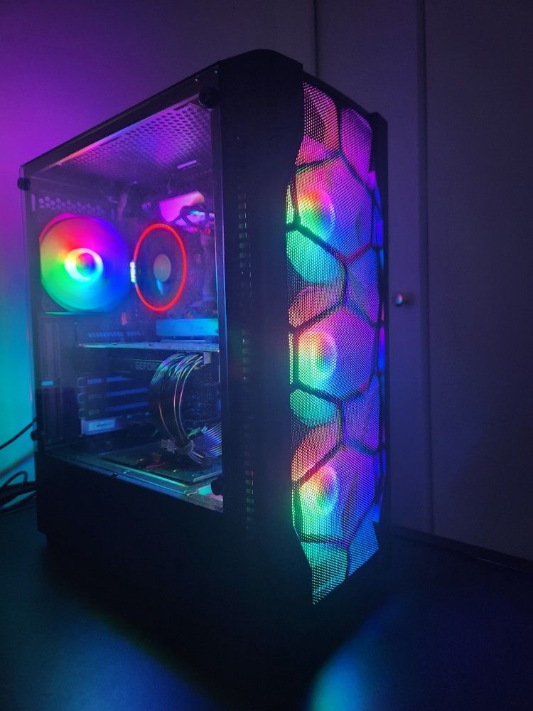 Gaming Pc Ryzen 7 7700x, Rtx 2080, 32gb Ddr5, 2tb Ssd