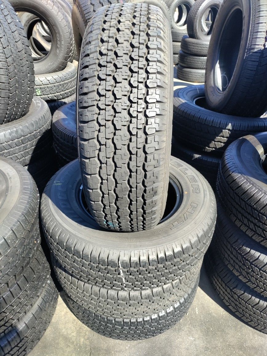 SET OF 4 USED TIRES. 255/65 /R16. BRIDGESTONE for Sale in Hacienda ...