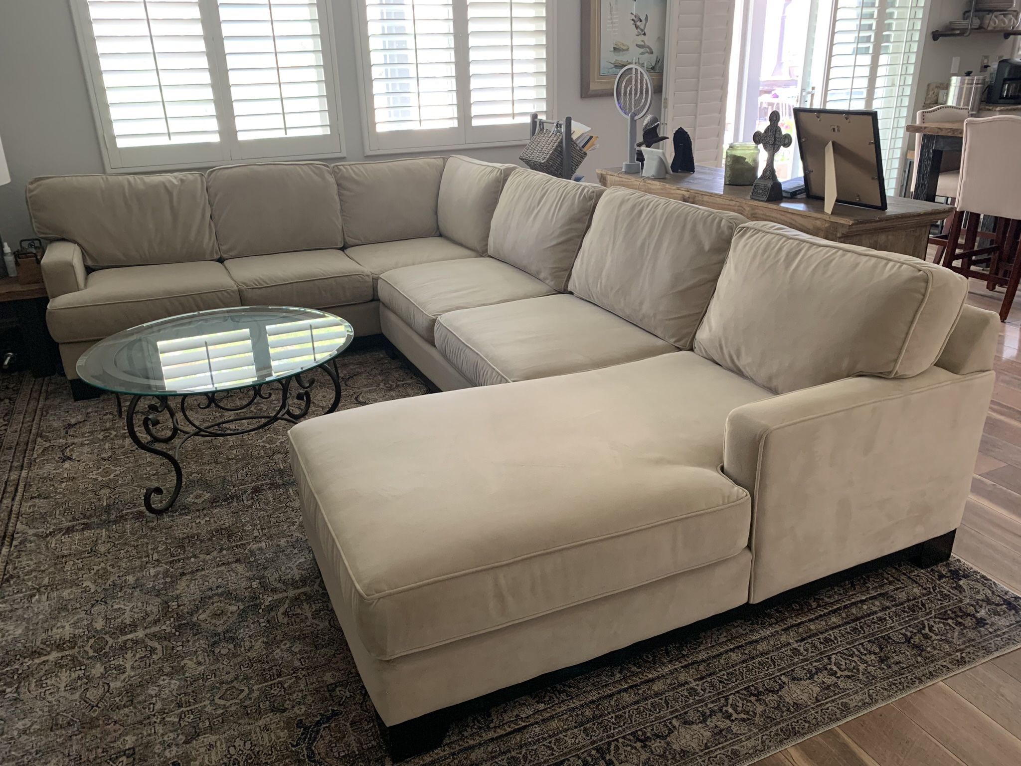 3 Piece Sectional Couch w/ Sleeper