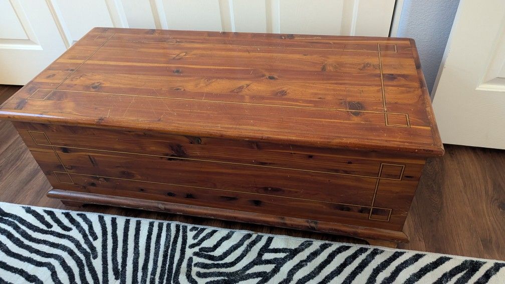 Antique Cedar Chest Storage