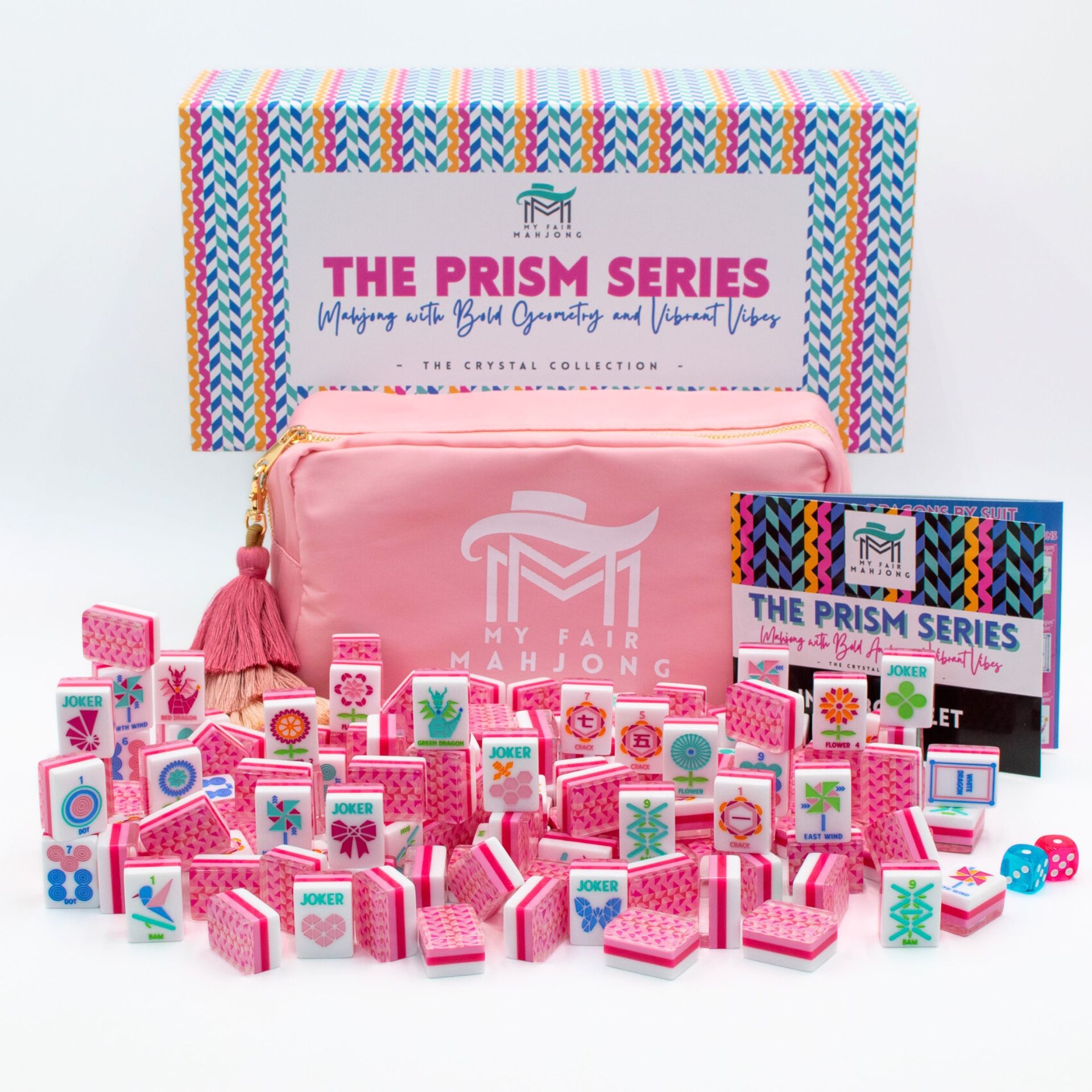 My Fair Mahjong - Pink Prism Tiles