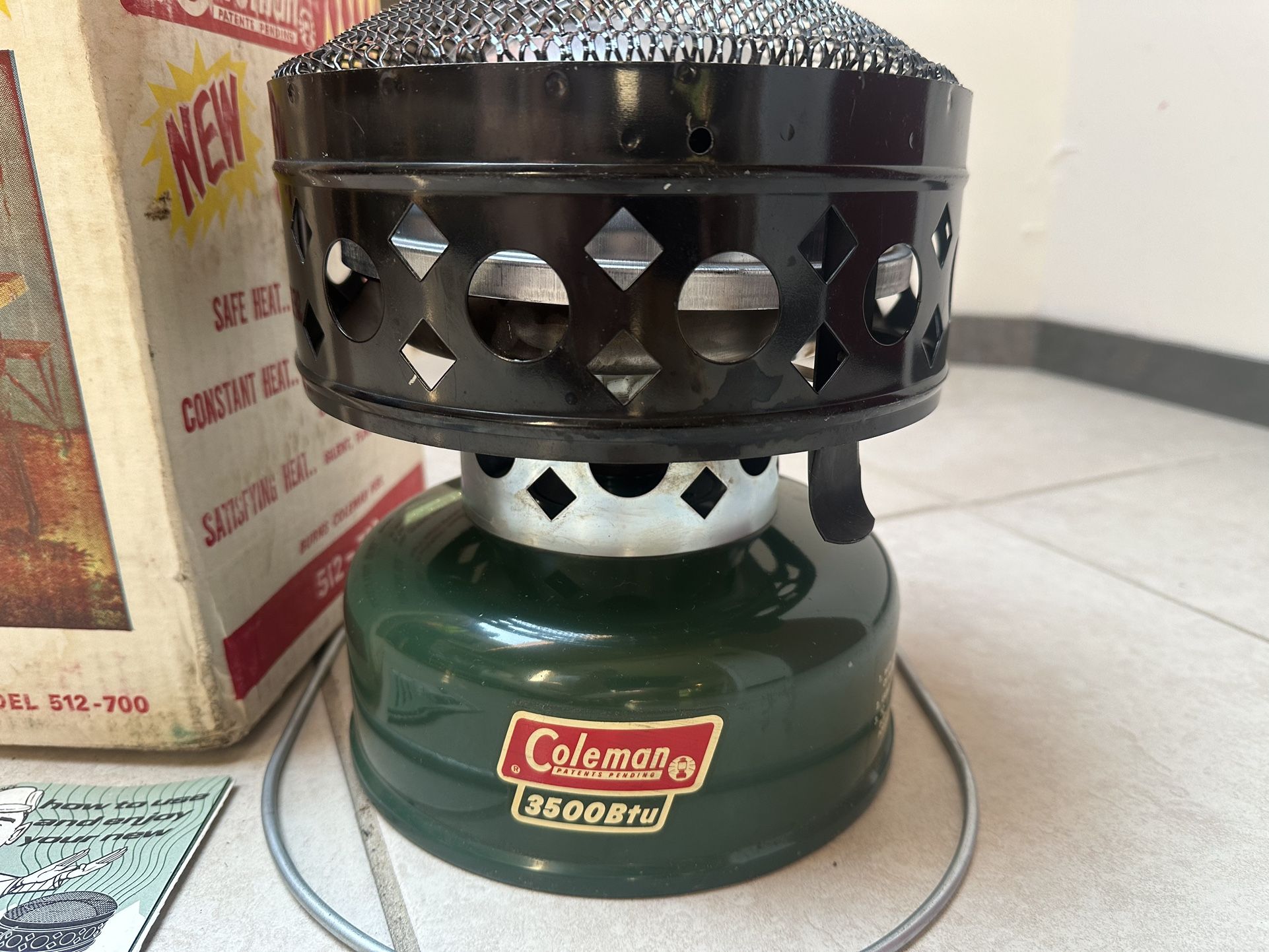 Vintage Coleman Catalytic Camping Heater