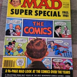Vintage MAD Magazine Super Special Fall 1981