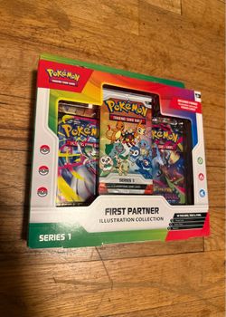 Pokemon First Partner Illustration Collection Series 1 - Sealed Brand New
