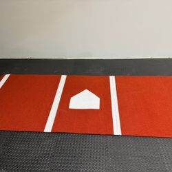 2024 Softball Home Plate / Hitting Mat