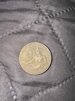 Rare D Bicentennial Quarter Filled Mint Mark 