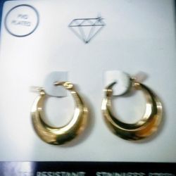 Womens Gold Earrings ❄️