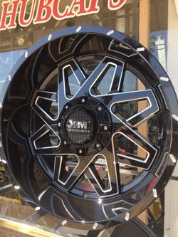 20” Xtream Mudder Wheels With Tires