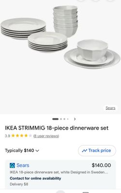 Dinnerware set 18 pc