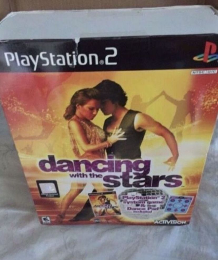 ps2 dancing with the stars bundle playstation 2 brand new