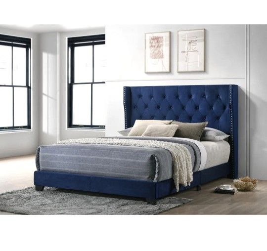 KING BED FRAME NO MATTRESS