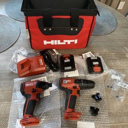HILTI  Drill/Impact Driver Combo Kit