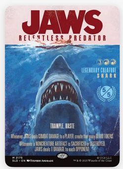 MTG - Jaws Relentless Predator Secret Lair