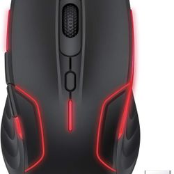 Gaming Mouse Wireless Mouse Gaming with 8000 DPI PC Gaming Mice with RGB LED