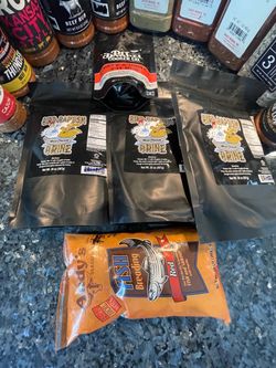 Assorted BBQ sauces & rubs $10 ea.