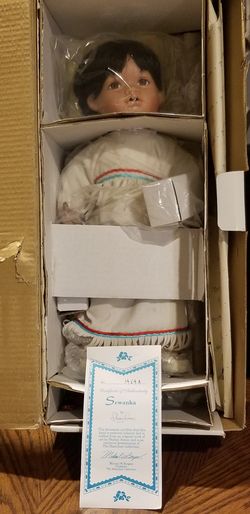 Limited edition "Sewanka" doll by Val Shelton