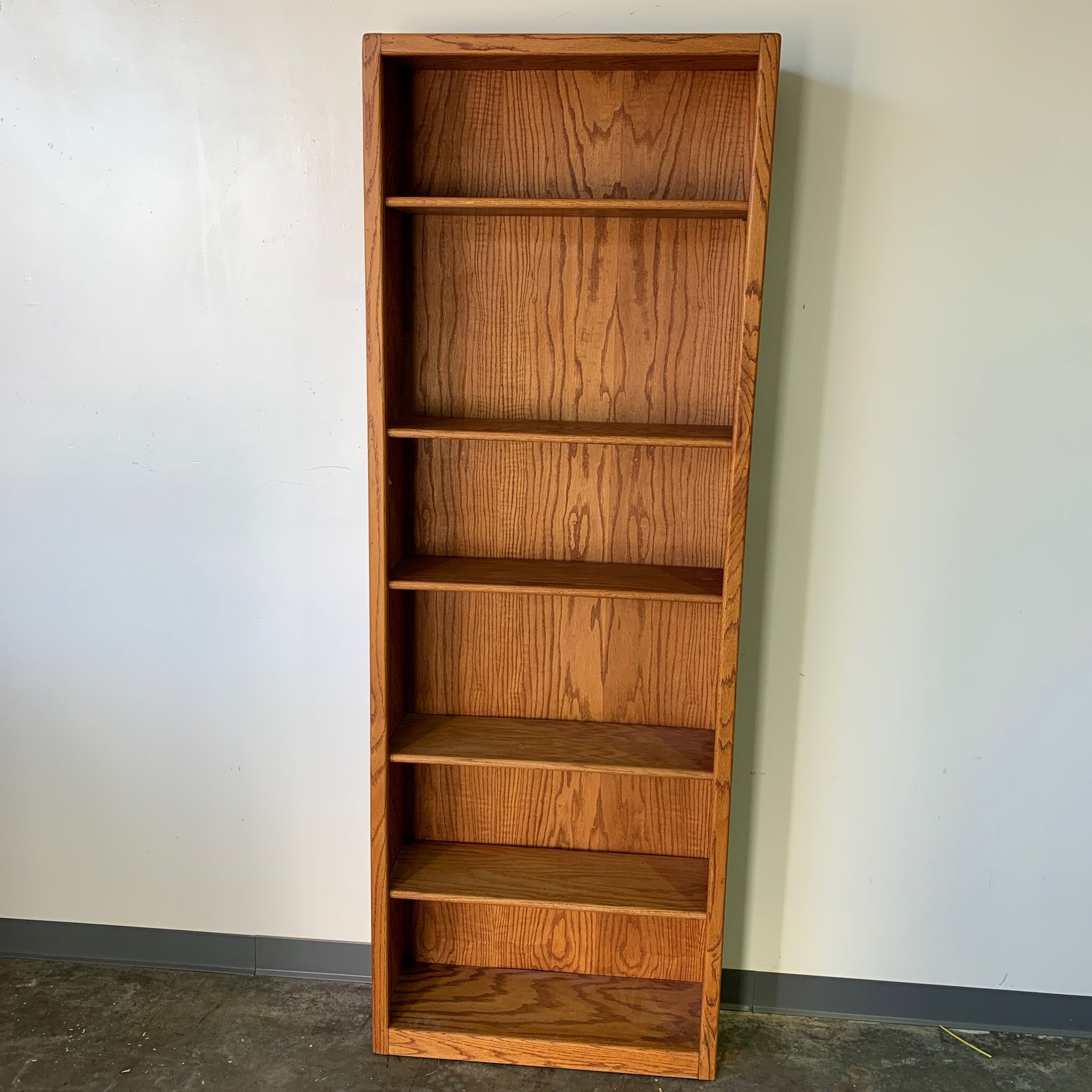 Tall Oak Bookshelf