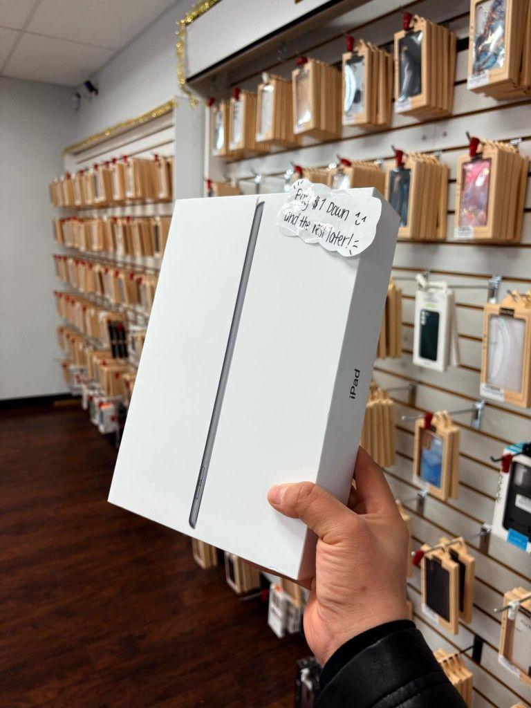 Apple IPad 9th Generation Tablet - $1 To Take it Home same Day and Pay the Rest later!