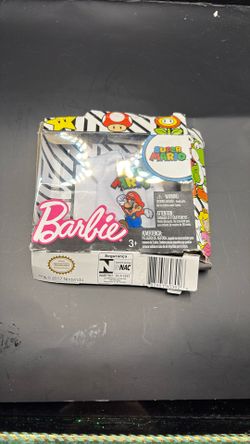 Super Mario, Barbie T-Shirt In Box