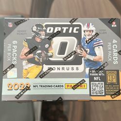 2022 Panini Donruss Optic Football Blaster (Red Hyper Parallels)