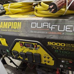 Champion Dualfuel Generator
