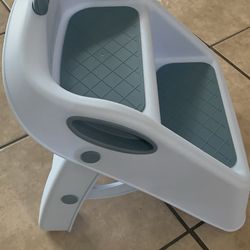 Plastic Stool With 2 Steps For Kids (14”H and 12”W)