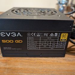500w Power Supply (80 Gold)