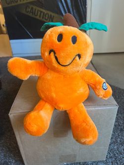 Vintage Pumpkin Plush that Wiggles