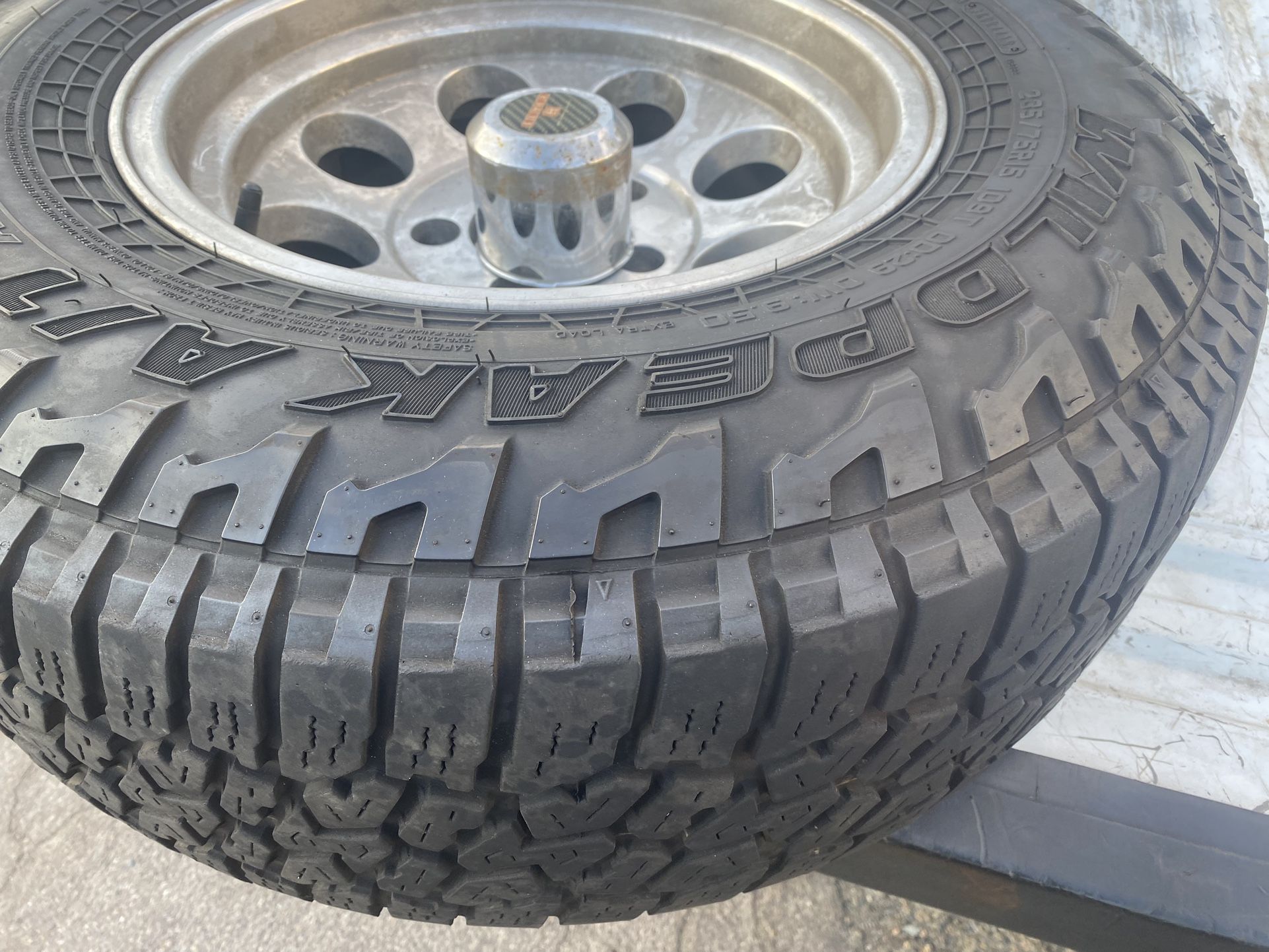 Wheels And Tires Bolt Pattern 5x127 Or 5x5 Fit Chevrolet Silverado