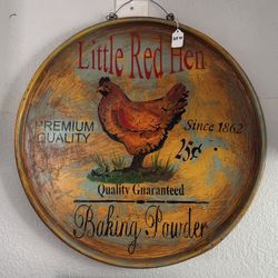 Decorative Tin Wall Hanging