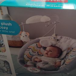 fisher price sweet snugapuppy dreams deluxe bouncer