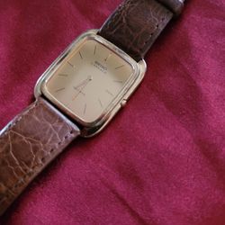 ⚡️RARE Vintage Seiko Lassale 9(contact info removed) Men's Leather Watch