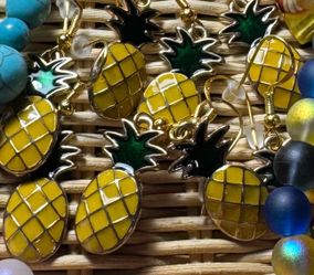 Pineapple earrings