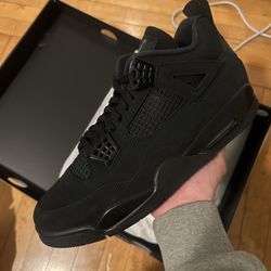 Size 13 - Jordan 4 Black Cat 2025