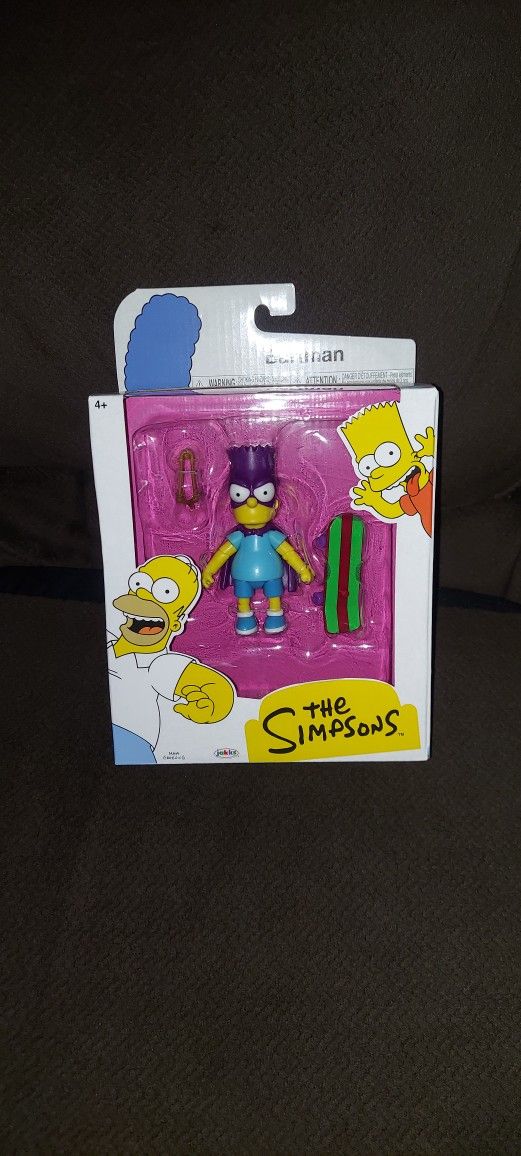 Bartman The Simpsons 5" Scale Action Figure Jakks Pacific Kids Toy 2024