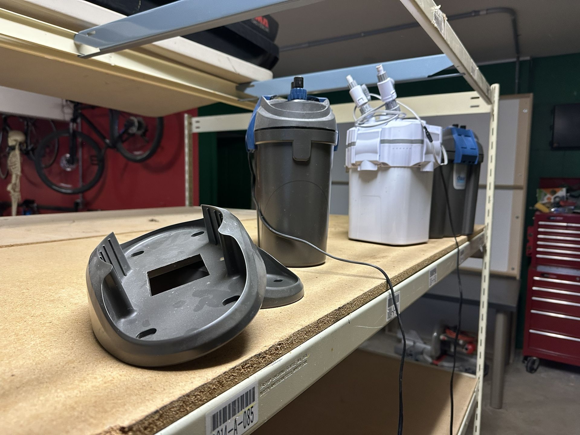 Three Canister Filters Aquarium