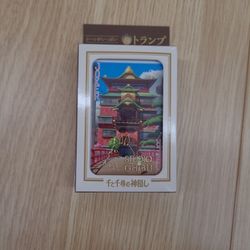 Studio Ghibli Playing Cards Movie Scenes Original
