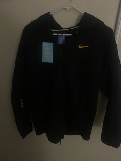 Nike NOCTA Full-Zip Hoodie Black Gold size s