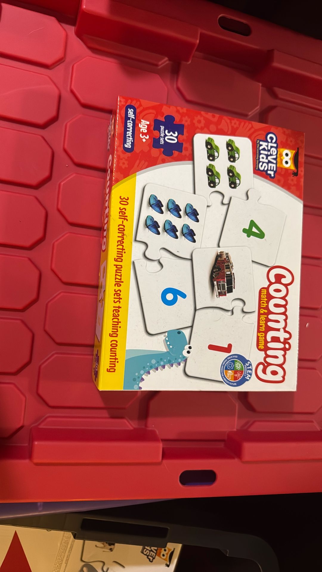 Counting Match And Learn Puzzle Game
