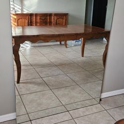 Table, Buffet and 6 Chairs 