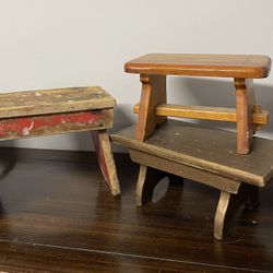 Wooden Stools