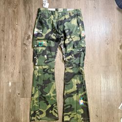 Gallery Dept Camo Cargo Stacked Pants