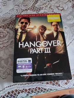 New ) DVD 2 Disc.the hangover part 3